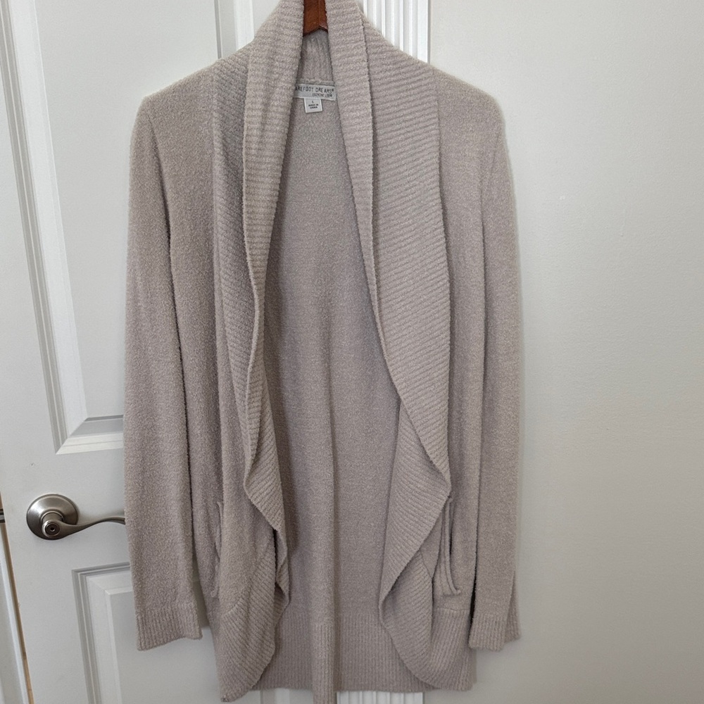Barefoot Dreams cozy chic shawl circle cardigan